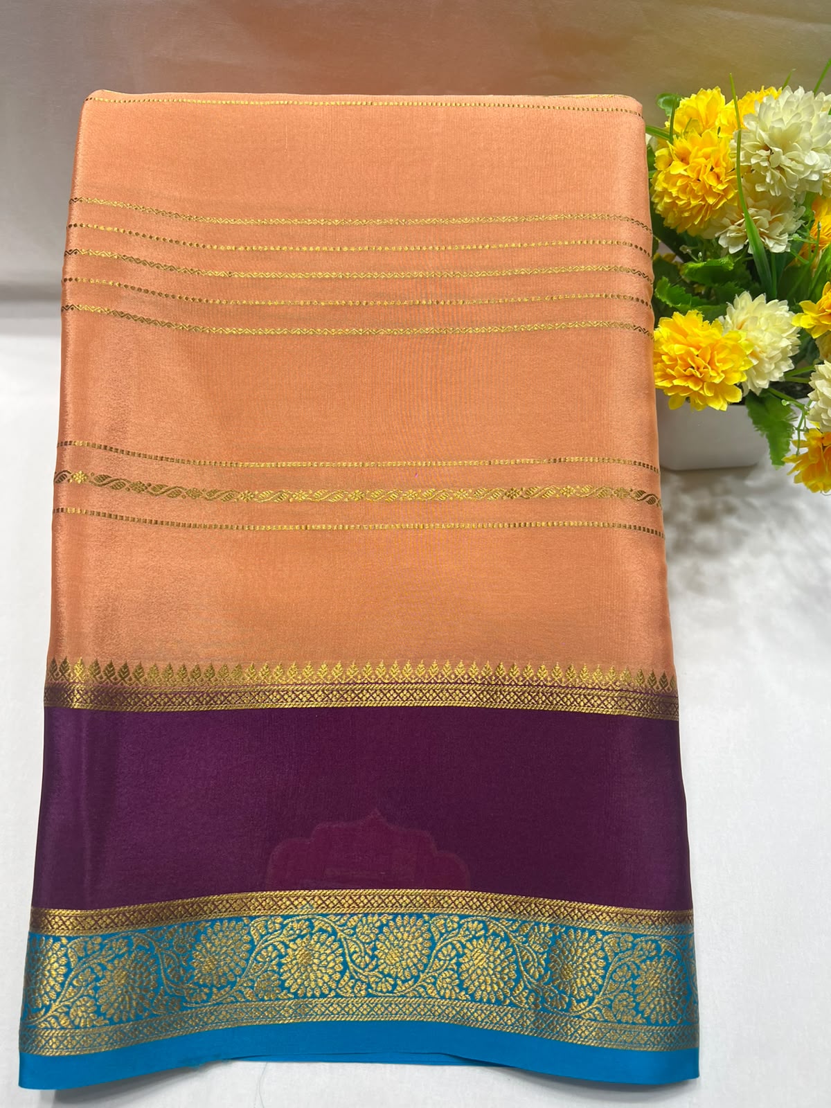 Pure Mysore Silk Saree.