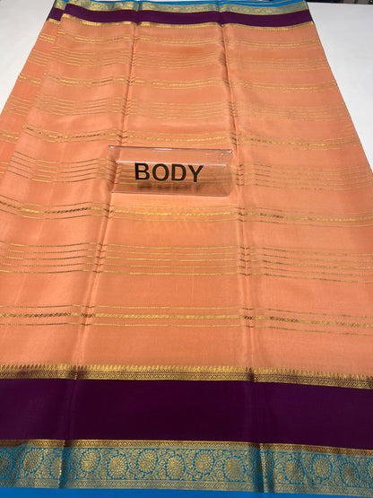 Pure Mysore Silk Saree.