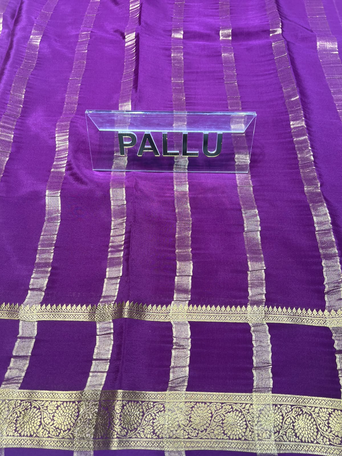 Pure Mysore Silk Saree.