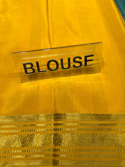 Pure Mysore Silk Saree.