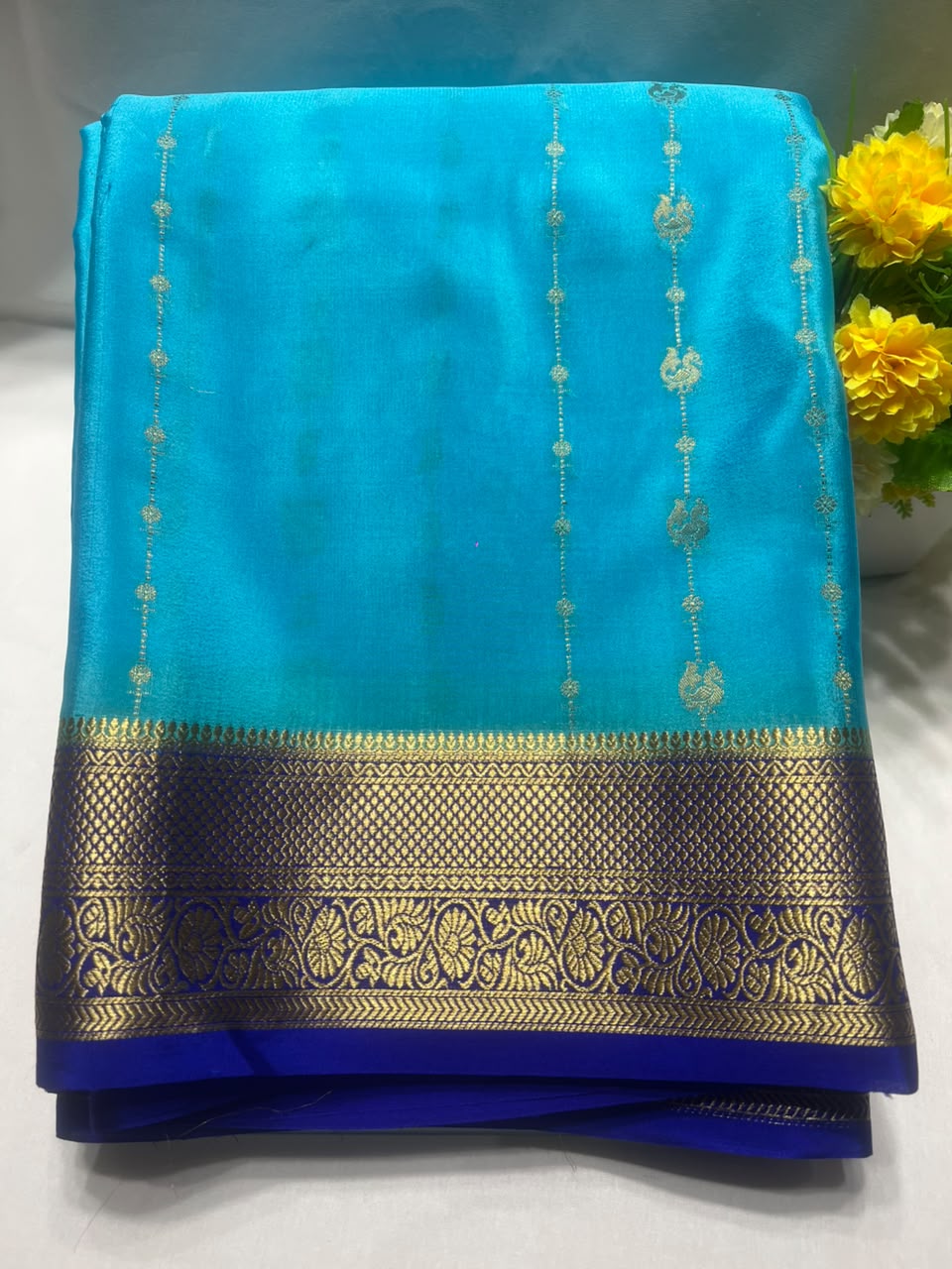 Pure Mysore Silk Saree.