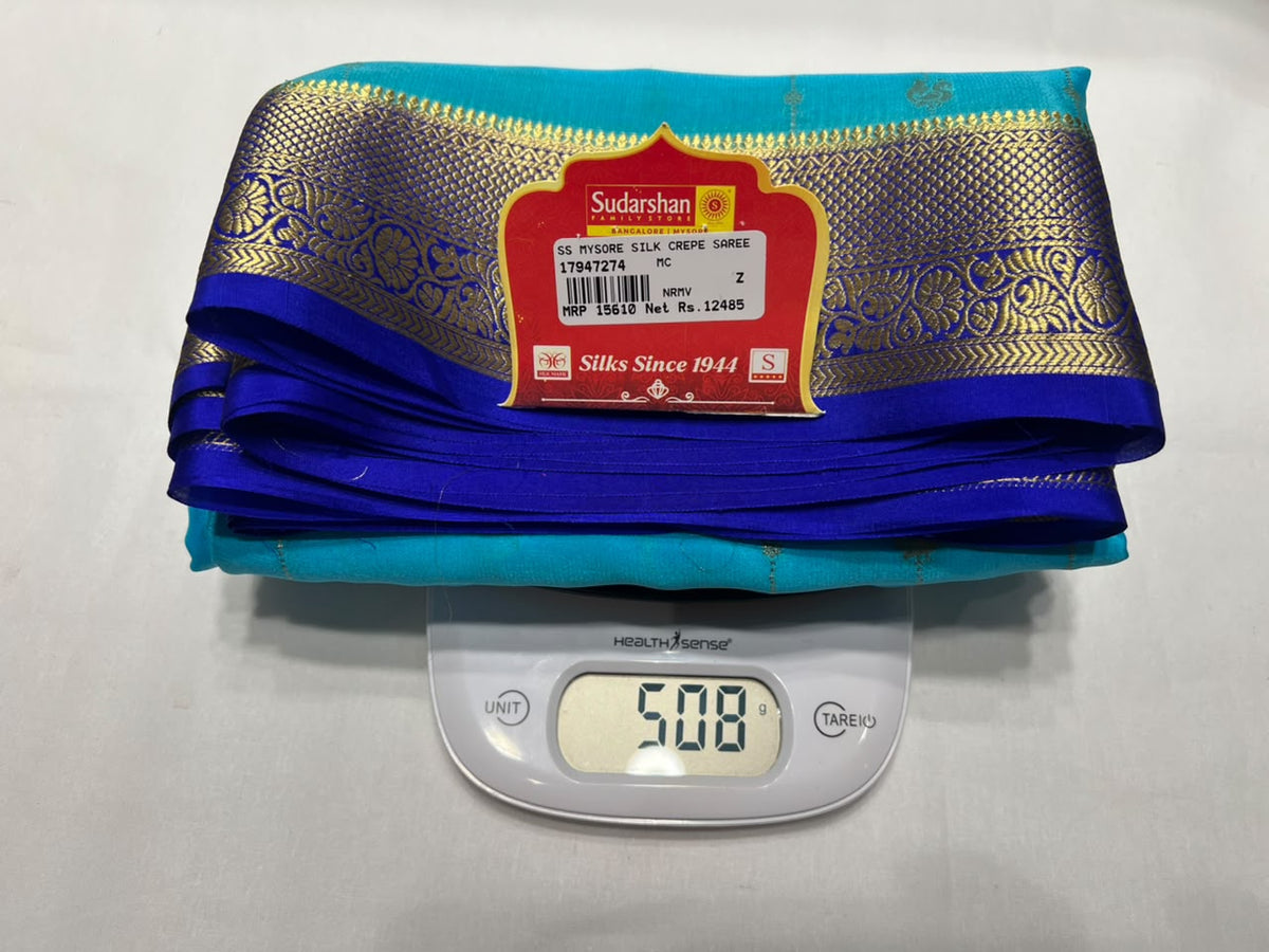 Pure Mysore Silk Saree.