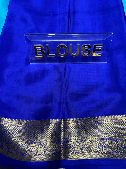 Pure Mysore Silk Saree.