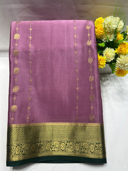 Pure Mysore Silk Saree.