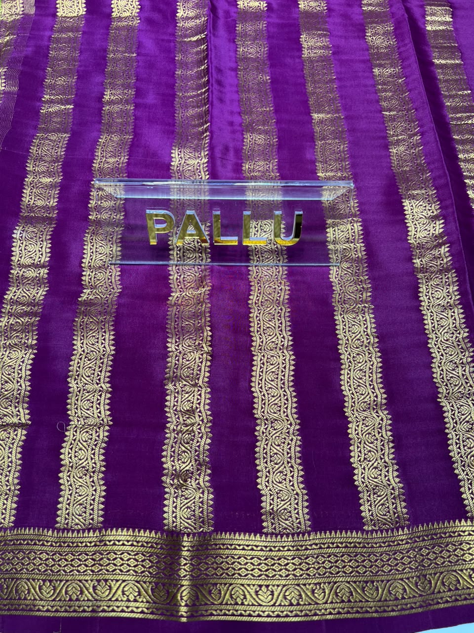 Pure Mysore Silk Saree.