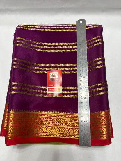 Pure Mysore Silk Saree.