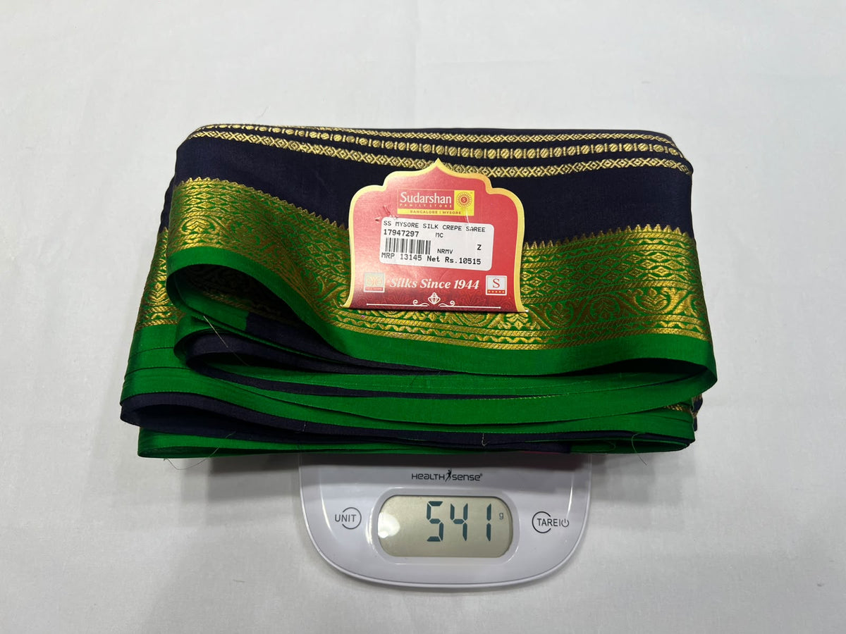 Pure Mysore Silk Saree.