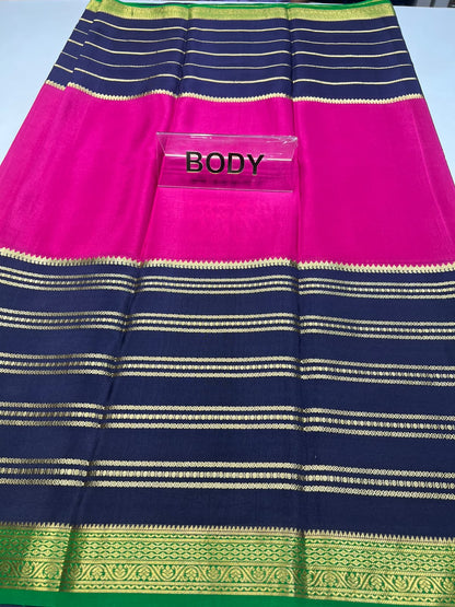 Pure Mysore Silk Saree.