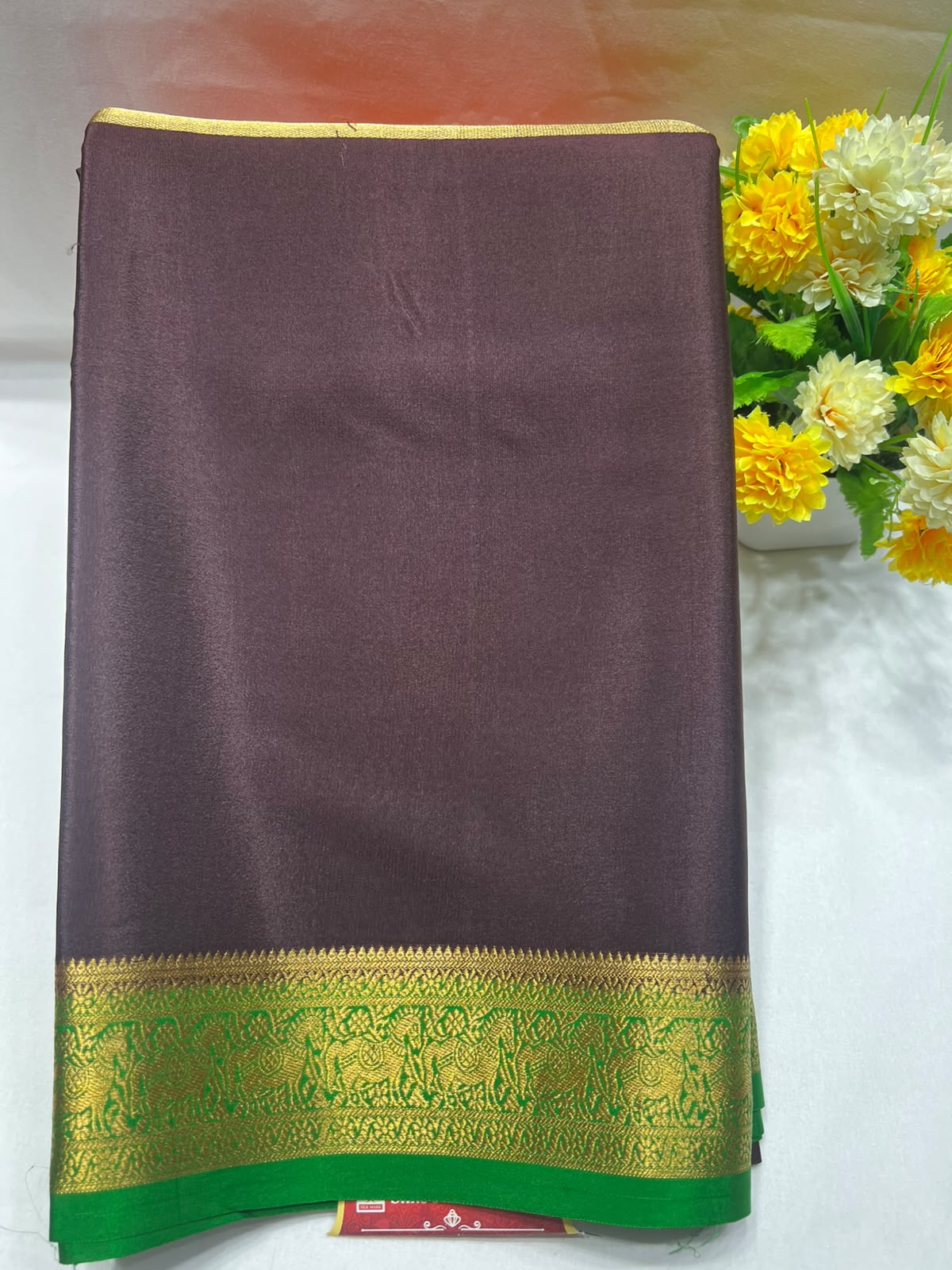 Pure Mysore Silk Saree.