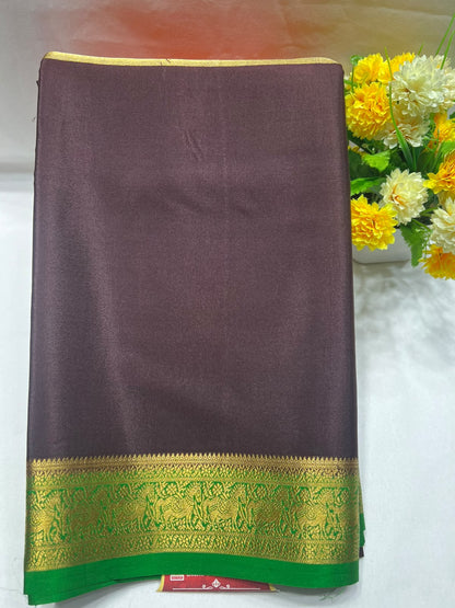 Pure Mysore Silk Saree.