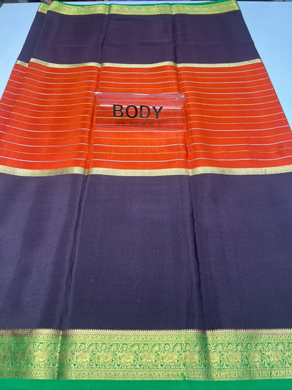 Pure Mysore Silk Saree.