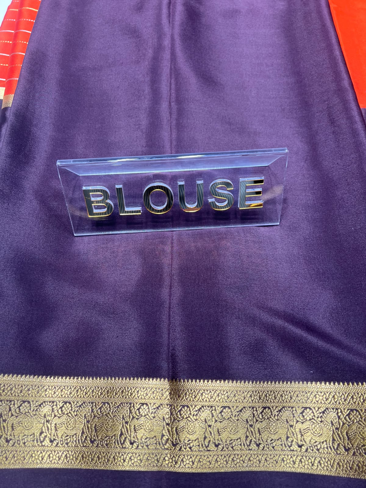 Pure Mysore Silk Saree.