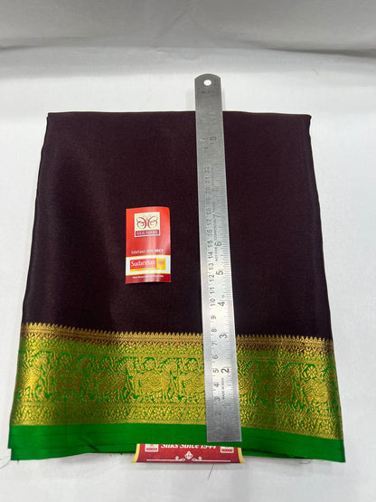 Pure Mysore Silk Saree.