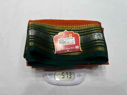 Pure Mysore Silk Saree.