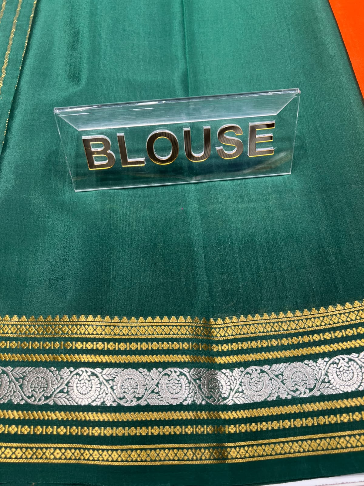 Pure Mysore Silk Saree.