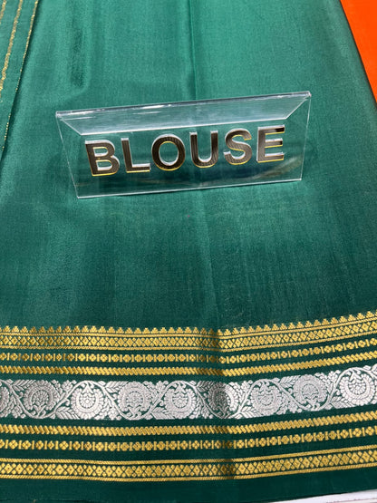 Pure Mysore Silk Saree.