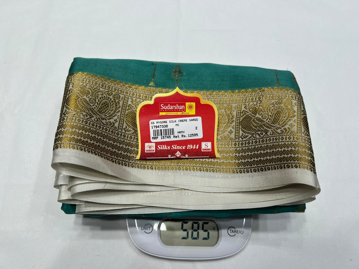 Pure Mysore Silk Saree.