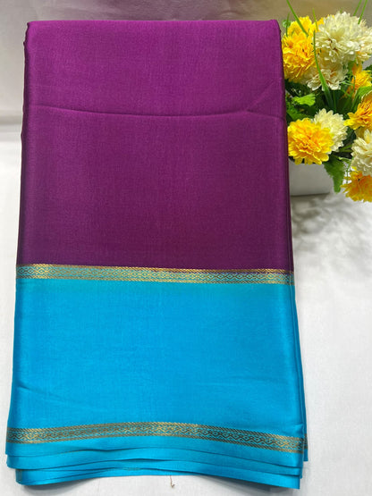 Pure Mysore Silk Saree.