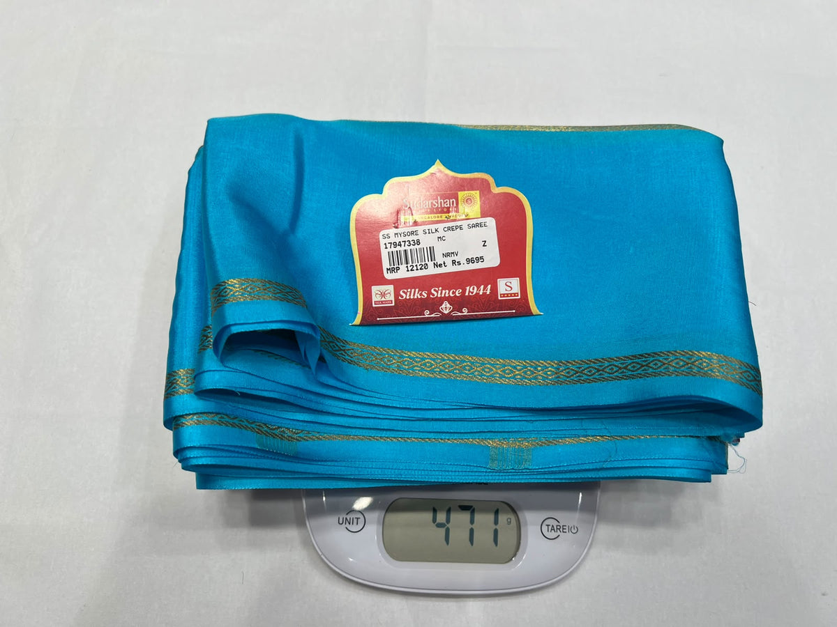 Pure Mysore Silk Saree.