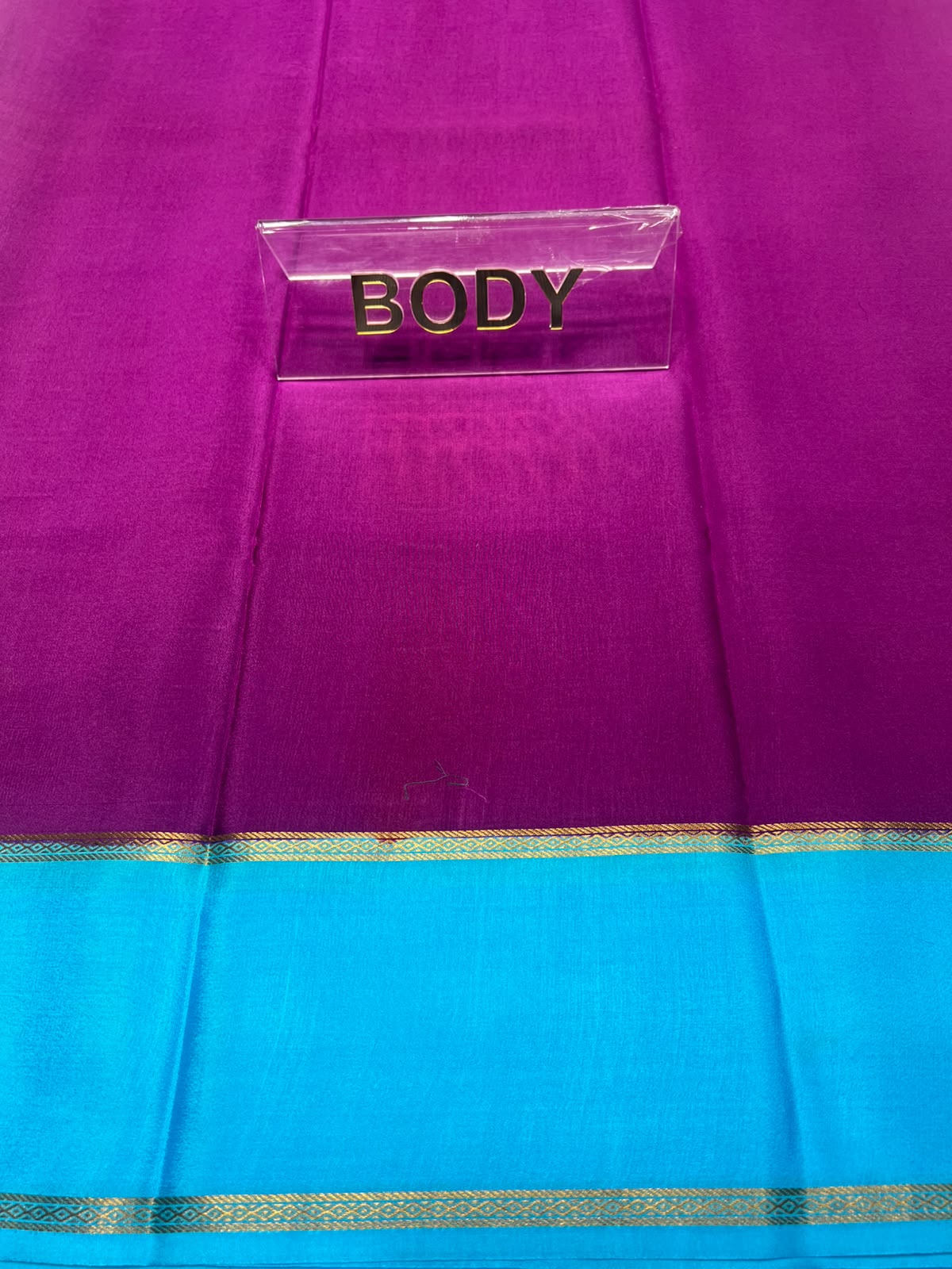 Pure Mysore Silk Saree.