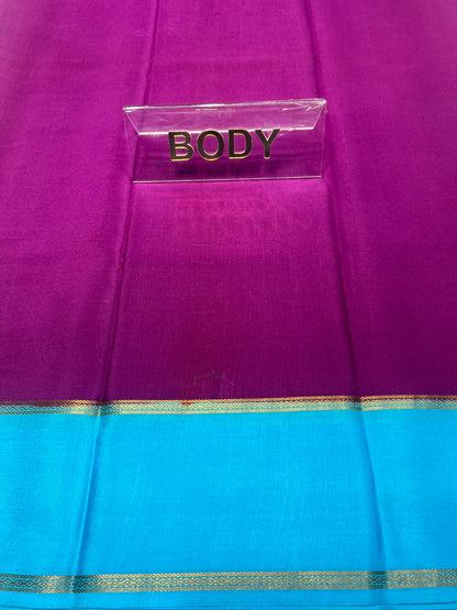 Pure Mysore Silk Saree.