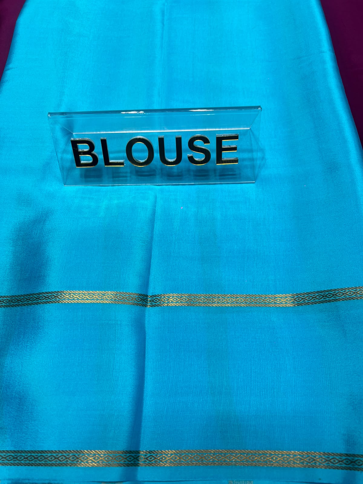 Pure Mysore Silk Saree.