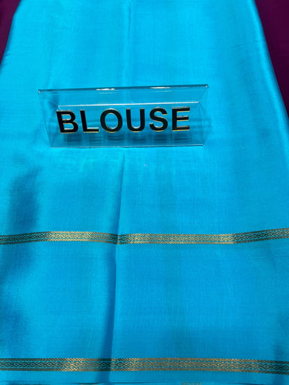 Pure Mysore Silk Saree.
