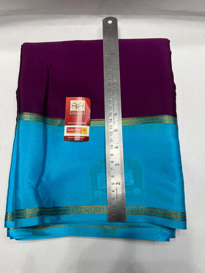 Pure Mysore Silk Saree.