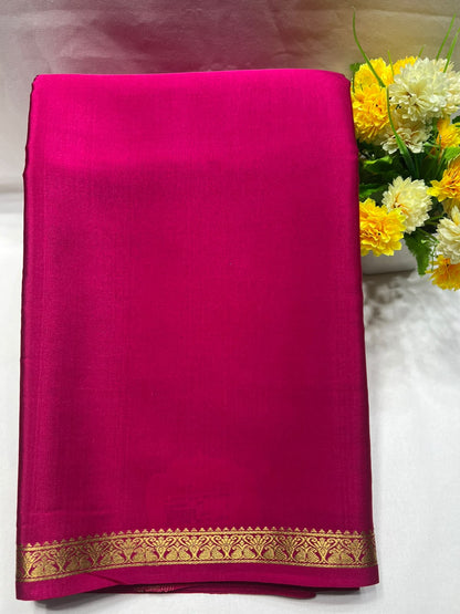 Pure Mysore Silk Saree.