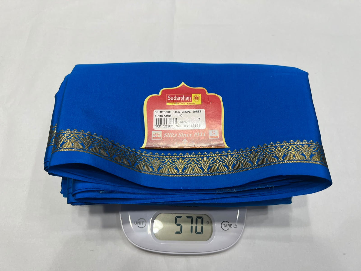 Pure Mysore Silk Saree.