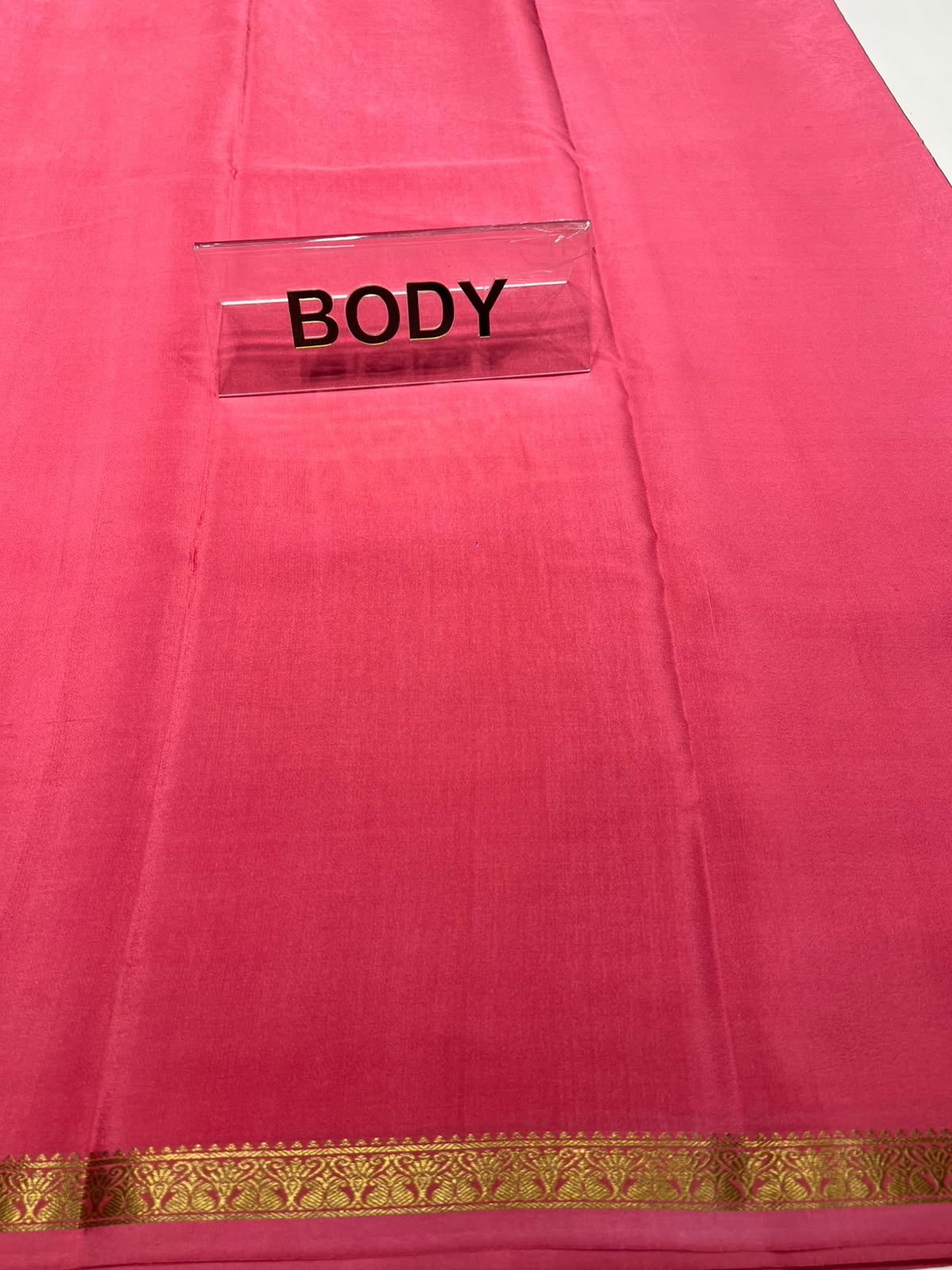Pure Mysore Silk Saree.
