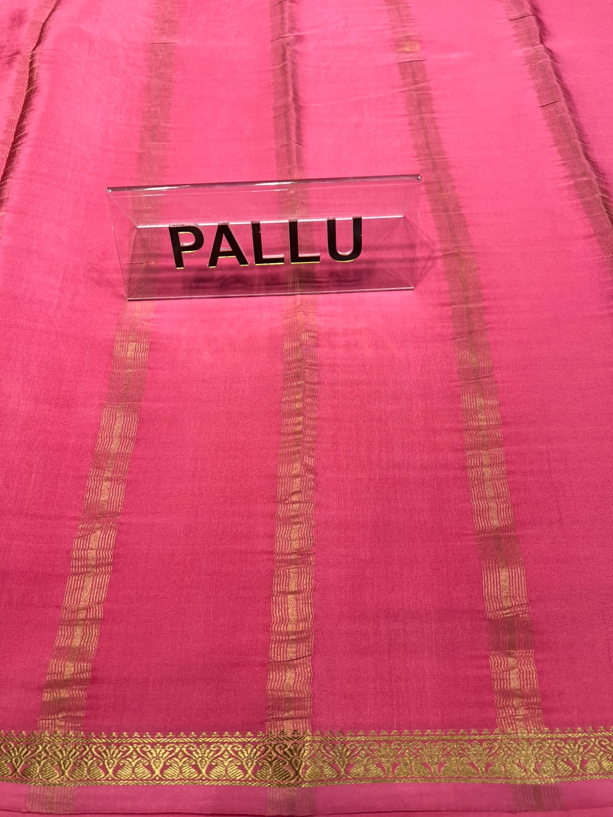 Pure Mysore Silk Saree.