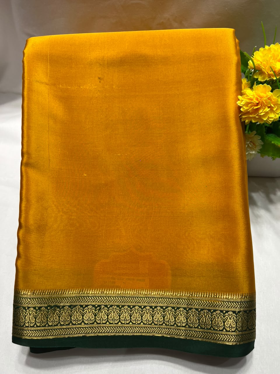 Pure Mysore Silk Saree.