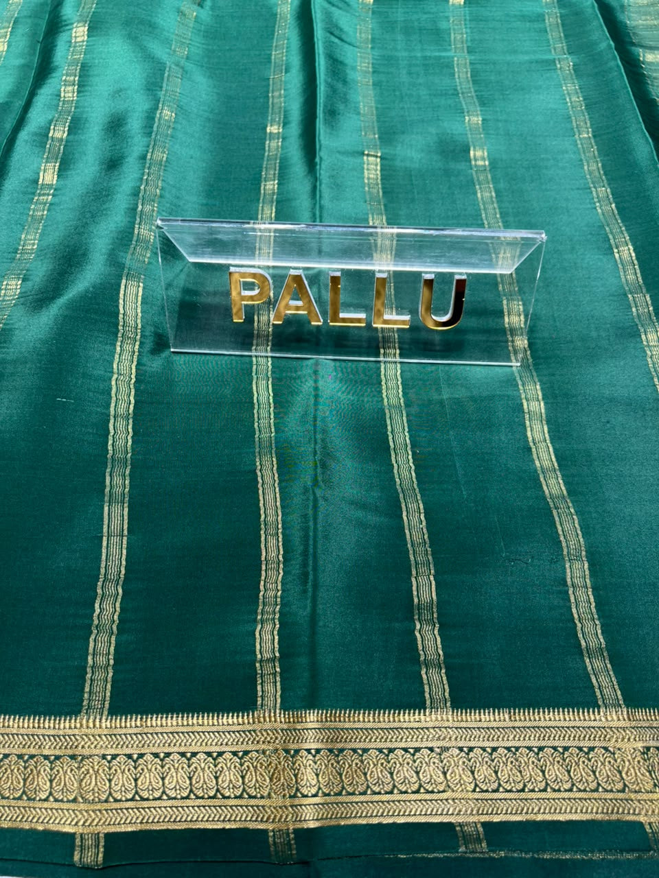Pure Mysore Silk Saree.