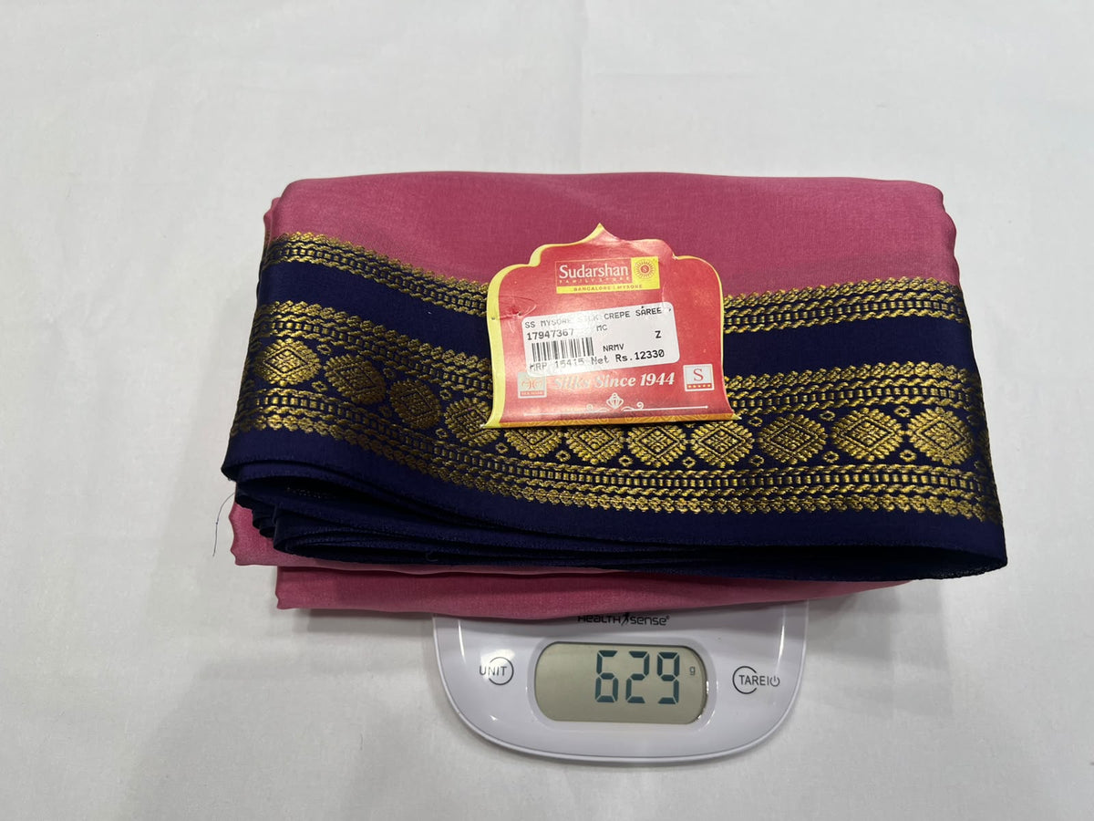 Pure Mysore Silk Saree.