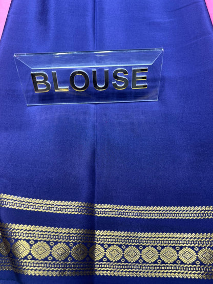 Pure Mysore Silk Saree.