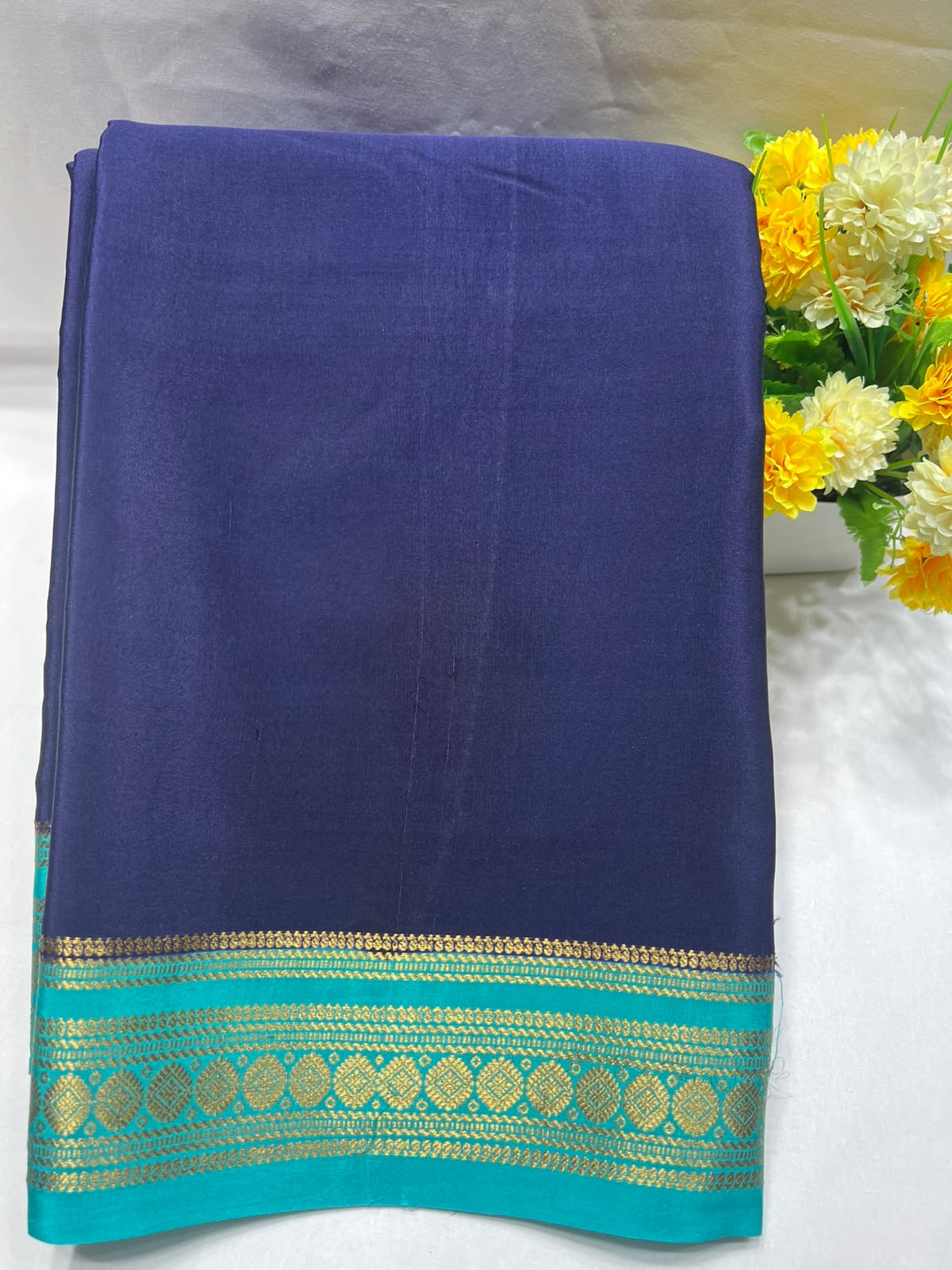 Pure Mysore Silk Saree.