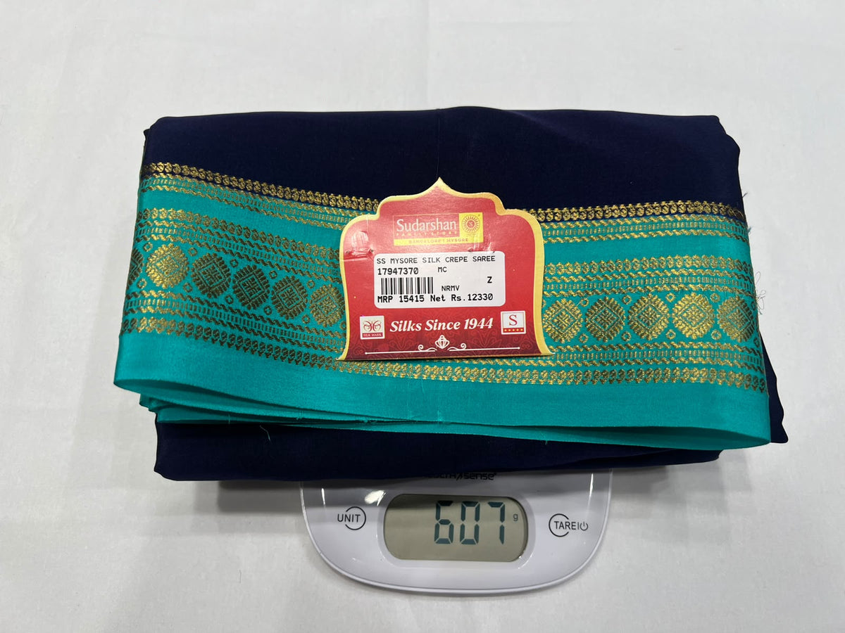 Pure Mysore Silk Saree.