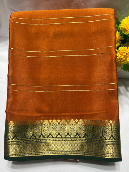 Pure Mysore Silk Saree.