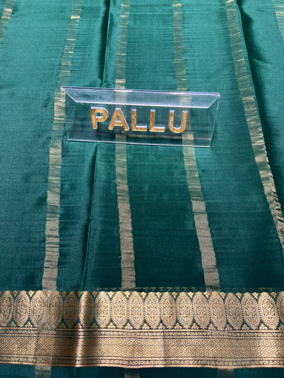 Pure Mysore Silk Saree.