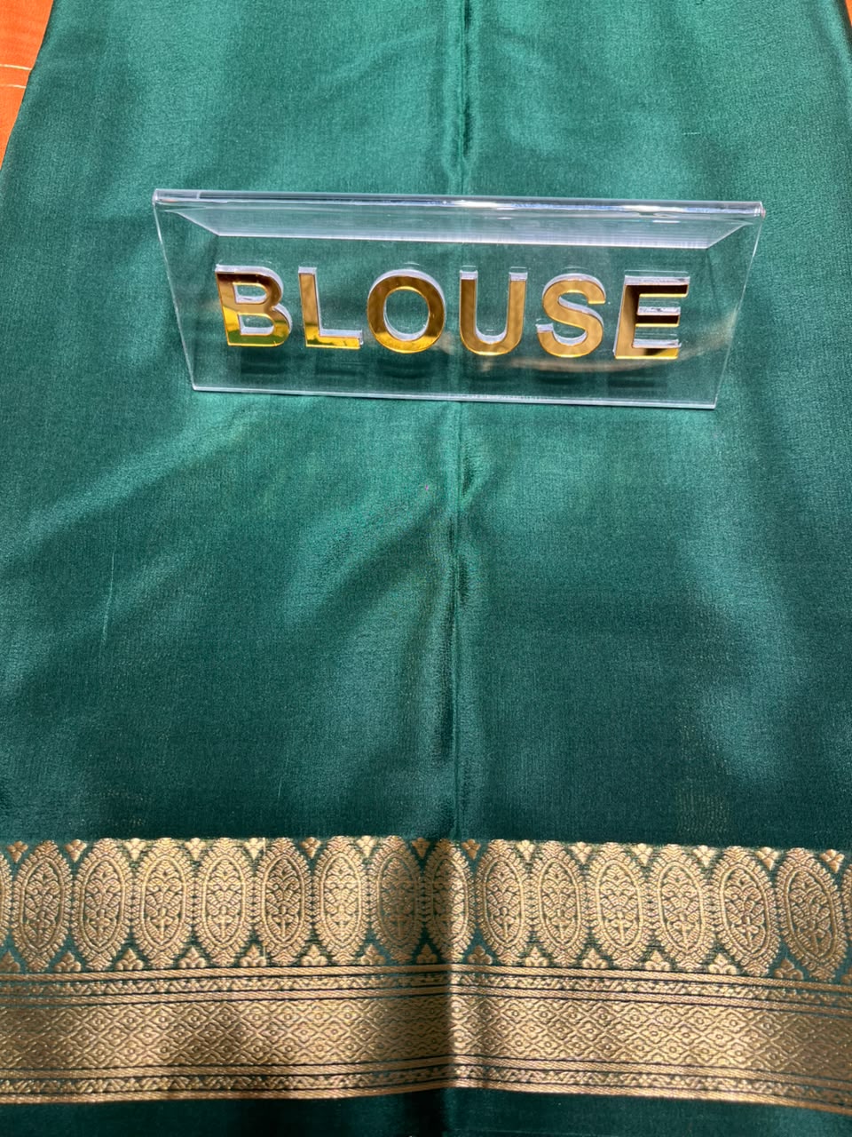 Pure Mysore Silk Saree.