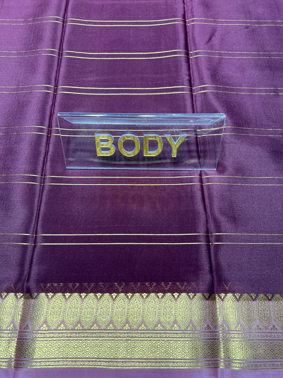 Pure Mysore Silk Saree.