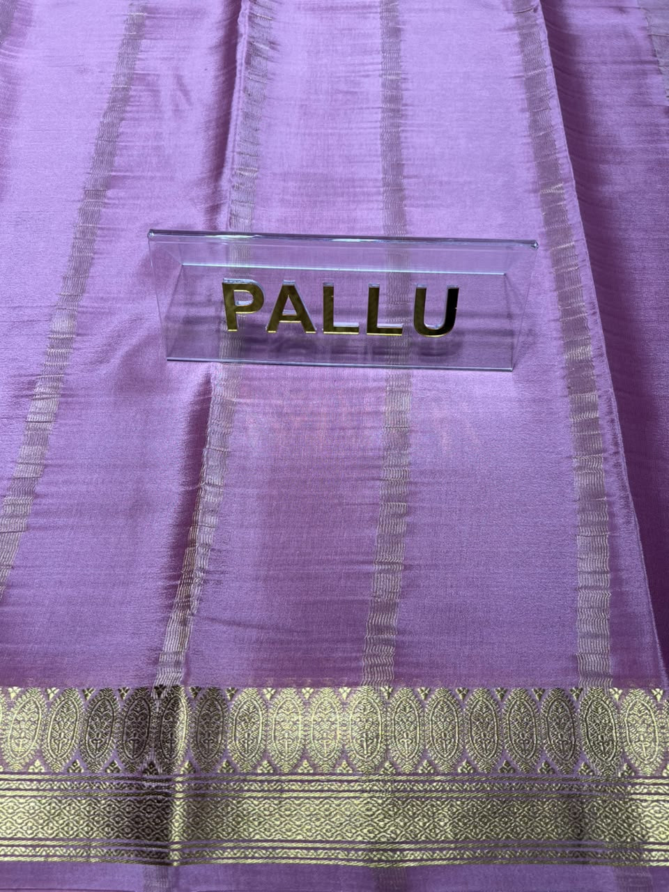Pure Mysore Silk Saree.