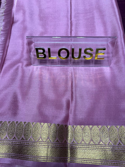 Pure Mysore Silk Saree.