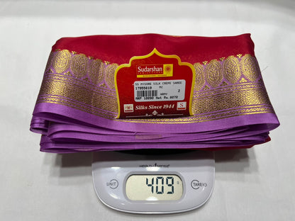 Pure Mysore Silk Saree.