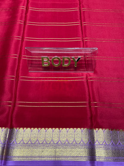 Pure Mysore Silk Saree.