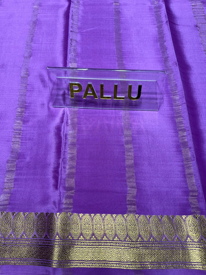 Pure Mysore Silk Saree.
