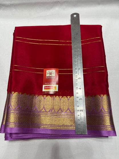 Pure Mysore Silk Saree.