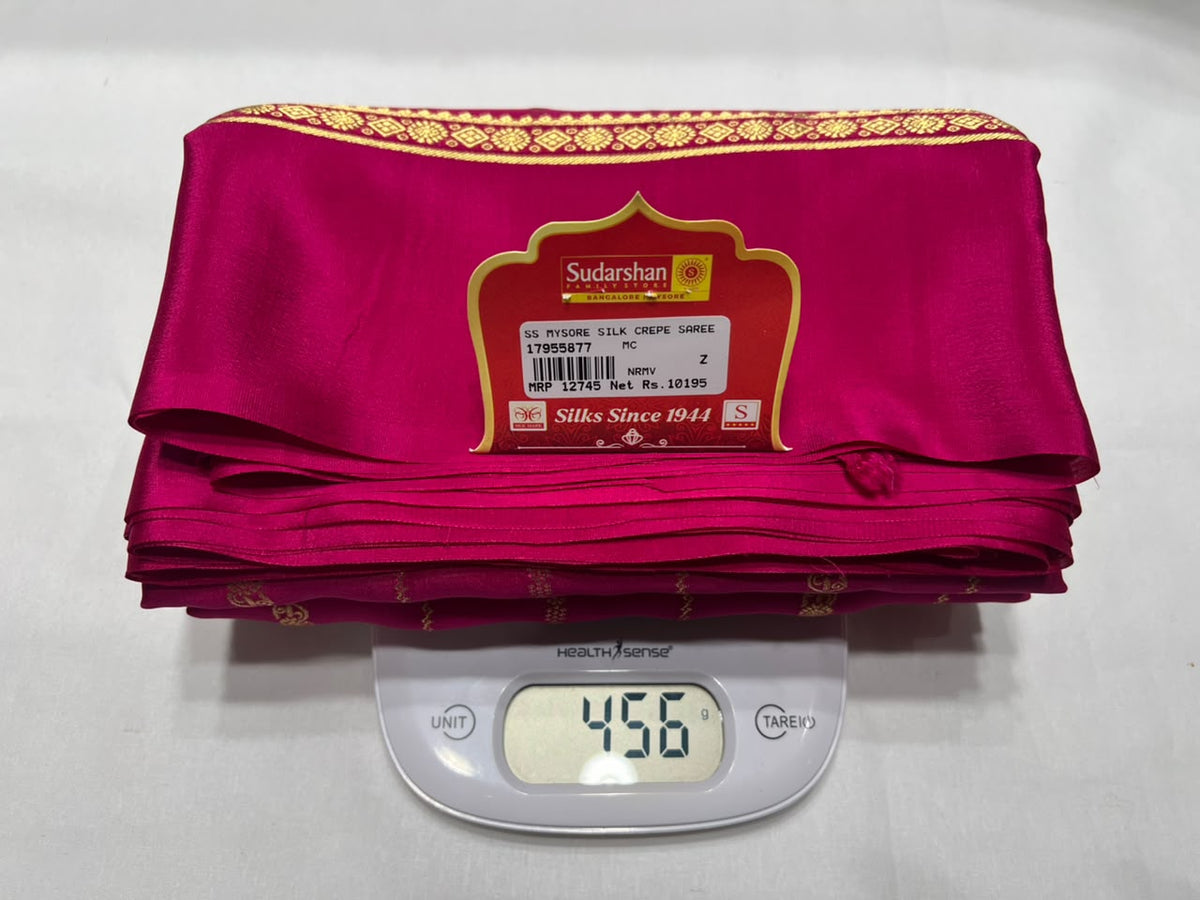 Pure Mysore Silk Saree.