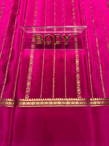 Pure Mysore Silk Saree.